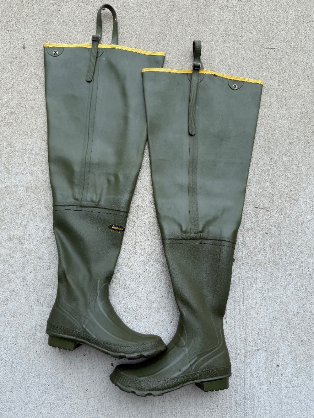 Lacrosse 32” Big Chief Hip Boots Green Men’s 9